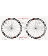 Stickers decals wheel rims cycle PROGRESS CARBON