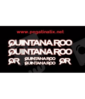 Stickers decals cycle QUINTANA ROO QR (Prodotto compatibile)