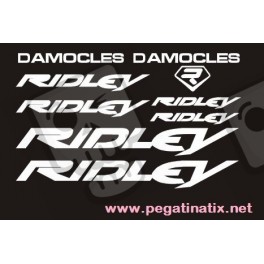 STICKER DECALS BIKE RIDLEY DAMOCLES