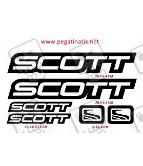 Sticker decal bike SCOTT USA