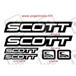 Sticker decal bike SCOTT USA