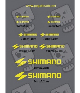 Adhesivo stickers bicicleta MTB SHIMANO (Producto compatible)