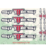 Sticker decal bike SINTTESI 