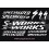 Sticker MTB bicicleta SPECIALIZED S-WORKS HT CARBON (Producto compatible)