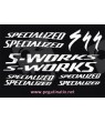 Sticker decal bike SPECIALIZED SWORKS HT CARBON