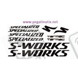 Sticker decal bike SPECIALIZED SWORKS UNIVERSAL