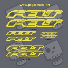 Stickers decals cycle FELT UNIVERSAL