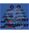 STICKER DECALS BIKE MEGAMO