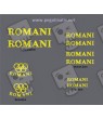 STICKER DECALS BIKE ROMANI