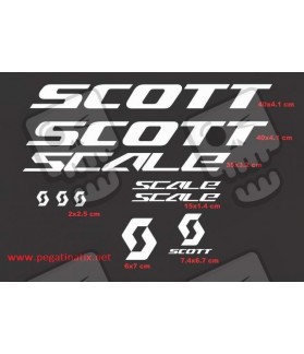 Sticker decal bike SCOTT SCALE
