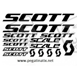 Sticker decal bike SCOTT SCALE