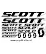 Sticker decal bike SCOTT SCALE