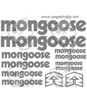 Stickers decals cycle MONGOOSE