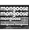 Stickers decals cycle MONGOOSE