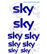 Stickers decals cycke SKY