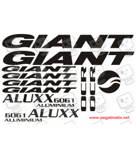 Stickers decals bike GIANT ALUXX 6061 ALUMINIUM (Prodotto compatibile)