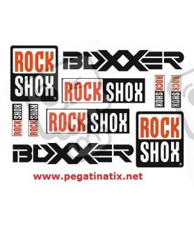 Adhesivo sticker Bicicleta MTB ROCK SHOX BOXXER (Producto compatible)