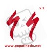 Sticker decal bike LOGO SPECIALIZED