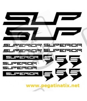 Stickers decals bike cycle SUPERIOR (Compatible Product)