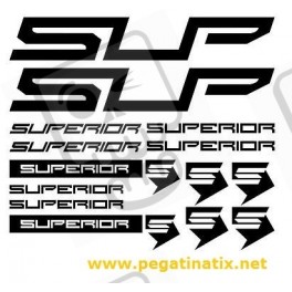 Stickers decals bike cycle SUPERIOR
