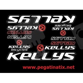 Stickers decals bike cycle KELLYS