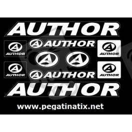 Stickers decals bike cycle AUTHOR