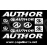 Stickers decals bike cycle AUTHOR