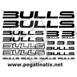 Decals sitickers cycle BULLS