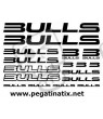 Decals sitickers cycle BULLS