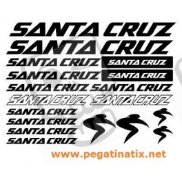 Decals sitickers cycle SANTA CRUZ