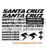Decals sitickers cycle SANTA CRUZ