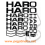 Adhesivos stickers MTB HARO (Producto compatible)