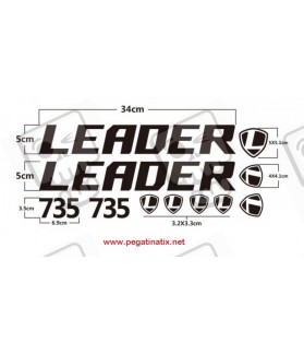 Adhesivos stickers MTB LEADER (Producto compatible)