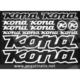 Stickers decals cycle KONA
