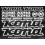 Adhesivos stickers KONA (Producto compatible)