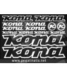 Stickers decals cycle KONA