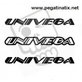 Sticker decal bike cycle UNIVEGA