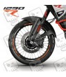 Stickers decals wheel rims KTM 1290R SUPER ADVENTURE