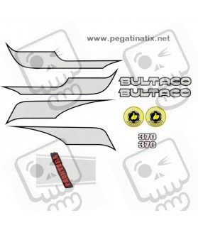Stickers decals motorcycle BULTACO FRONTERA 370 FUEL TANK