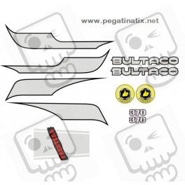 Stickers decals motorcycle BULTACO FRONTERA 370 FUEL TANK
