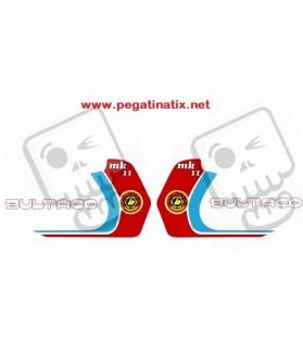 ADESIVI BULTACO MK11 370 FUEL TANK (Prodotto compatibile)