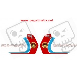 Stickers decals motorcycle BULTACO MK11 370 FUEL TANK