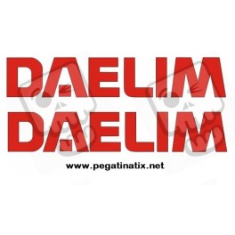 Stickers decals motorcycle DAELIM 
