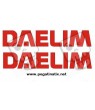 Stickers decals motorcycle DAELIM 