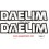 AUTOCOLLANT DAELIM (Produit compatible)