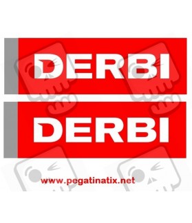 AUFKLEBER logo DERBI (Kompatibles Produkt)