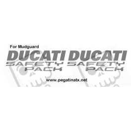 Stickers decals motorcycle DUCATI SAFETY PACK