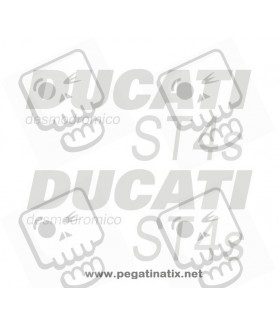AUTOCOLLANT motorcycle DUCATI ST4S DESMODROMICO (Produit compatible)