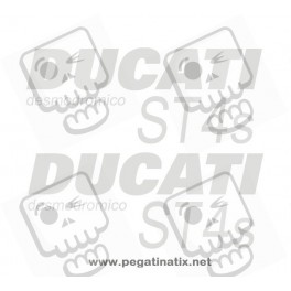 Stickers decals motorcycle DUCATI ST4S DESMODROMICO