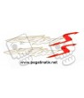 Stickers decals HONDA CB600S